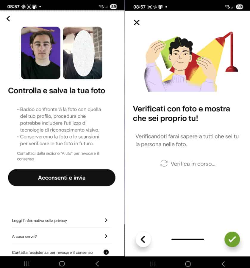 Come Funziona Badoo: Guida Completa 2026 App Di Incontri 3 Badoo verifica profilo con foto