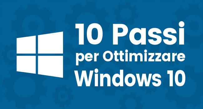 computer lento ottimizzare windows 10