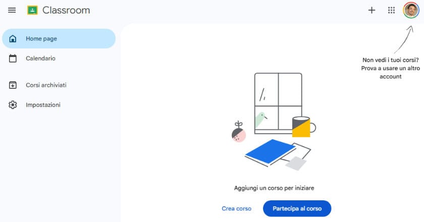 Come Usare Classroom: Guida Completa Per Docenti E Studenti 4 classroom accedi, pagina principale google classroom