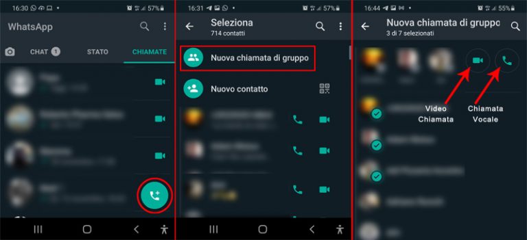 Come fare videochiamata di gruppo con Whatsapp - Giorgio Pregnolato