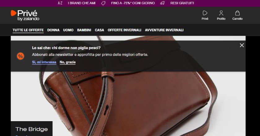 Come Funziona Zalando Privé 2026 Outlet Online 5 Come funziona zalando privé newsletter