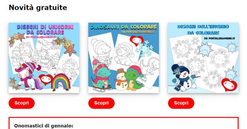 PortaleBambini immagini buongiorno gratis home page