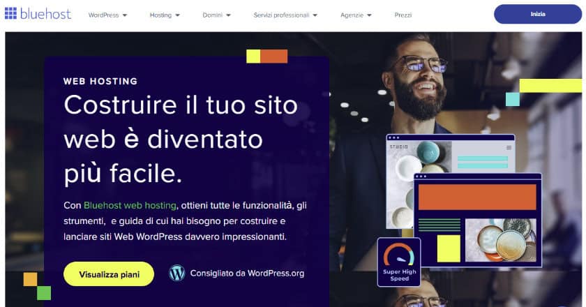 Bluehost Hosting Web