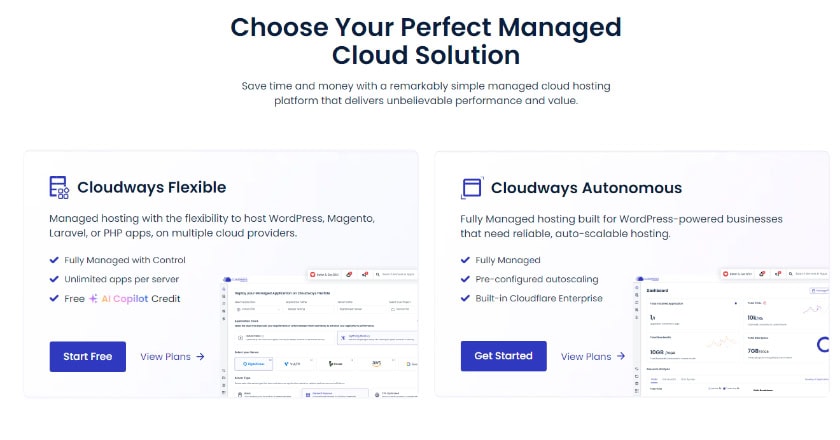Cloudways Hosting 2026: Recensione 3 cloudways hosting cloud solution pannelli