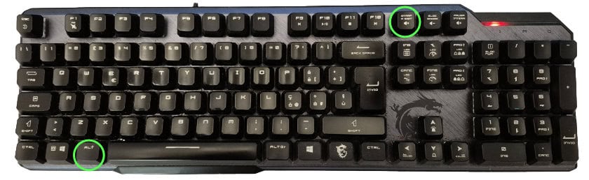 combinazione tasti screenshot tastiera alt stamp