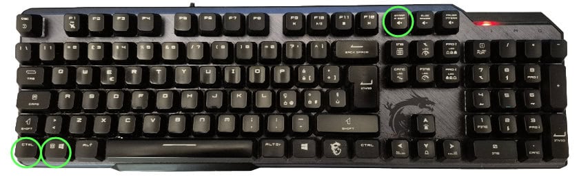 combinazione tasti screenshot tastiera