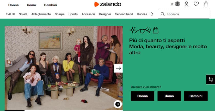 Come Funziona Zalando: Guida Completa 2026 2 home page zalando